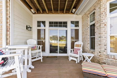 Located in the gated community on a quiet cul de sac, this brick on Members Club At St. James Plantation in North Carolina - for sale on GolfHomes.com, golf home, golf lot