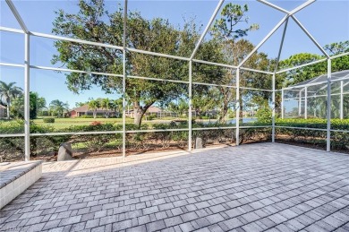 Experience breathtaking sunsets with sweeping water and golf on Estero Country Club in Florida - for sale on GolfHomes.com, golf home, golf lot