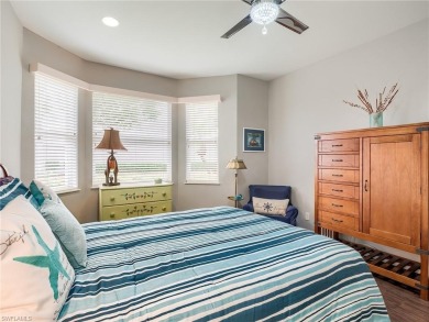 Experience breathtaking sunsets with sweeping water and golf on Estero Country Club in Florida - for sale on GolfHomes.com, golf home, golf lot