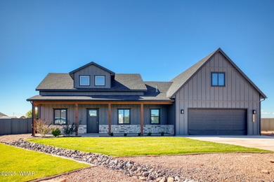 Brand New Home in Frontier Estates,  one the most desirable on Snowflake Municipal Golf Course in Arizona - for sale on GolfHomes.com, golf home, golf lot