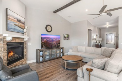 Discover luxury living in the prestigious gated community of on The Golf Club At Chaparral Pines in Arizona - for sale on GolfHomes.com, golf home, golf lot