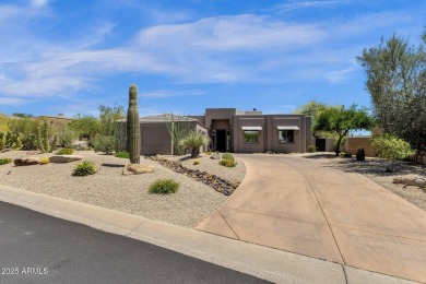 Enjoy breathtaking panoramic views of iconic landmarks including on Troon North Golf Club  in Arizona - for sale on GolfHomes.com, golf home, golf lot