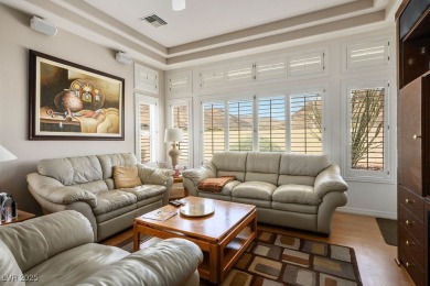 This beautifully maintained 2,210 sq. ft. Belmont model offers 3 on Highland Falls Golf Club in Nevada - for sale on GolfHomes.com, golf home, golf lot