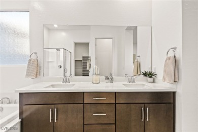 Discover 52 Reverie Heights Ave, a stunning modern home in the on Reflection Bay Golf Club in Nevada - for sale on GolfHomes.com, golf home, golf lot