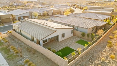 Discover 52 Reverie Heights Ave, a stunning modern home in the on Reflection Bay Golf Club in Nevada - for sale on GolfHomes.com, golf home, golf lot