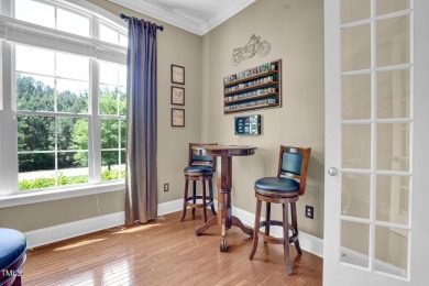 Welcome to an exceptional custom home nestled on nearly an acre on Chapel Ridge Golf Club in North Carolina - for sale on GolfHomes.com, golf home, golf lot