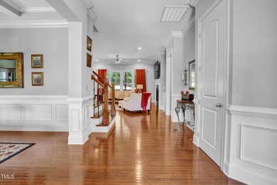 Welcome to an exceptional custom home nestled on nearly an acre on Chapel Ridge Golf Club in North Carolina - for sale on GolfHomes.com, golf home, golf lot