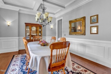 Welcome to an exceptional custom home nestled on nearly an acre on Chapel Ridge Golf Club in North Carolina - for sale on GolfHomes.com, golf home, golf lot