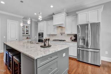 Welcome to an exceptional custom home nestled on nearly an acre on Chapel Ridge Golf Club in North Carolina - for sale on GolfHomes.com, golf home, golf lot