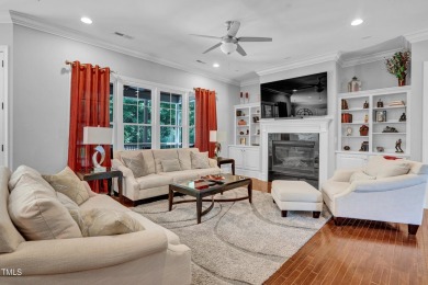 Welcome to an exceptional custom home nestled on nearly an acre on Chapel Ridge Golf Club in North Carolina - for sale on GolfHomes.com, golf home, golf lot