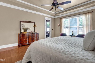 Welcome to an exceptional custom home nestled on nearly an acre on Chapel Ridge Golf Club in North Carolina - for sale on GolfHomes.com, golf home, golf lot