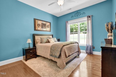 Welcome to an exceptional custom home nestled on nearly an acre on Chapel Ridge Golf Club in North Carolina - for sale on GolfHomes.com, golf home, golf lot