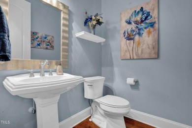Welcome to an exceptional custom home nestled on nearly an acre on Chapel Ridge Golf Club in North Carolina - for sale on GolfHomes.com, golf home, golf lot