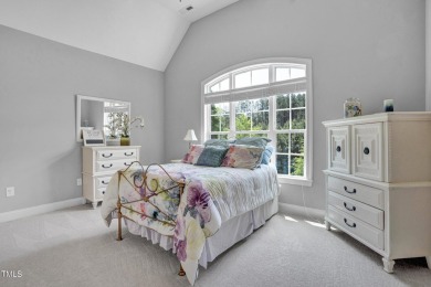 Welcome to an exceptional custom home nestled on nearly an acre on Chapel Ridge Golf Club in North Carolina - for sale on GolfHomes.com, golf home, golf lot