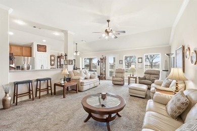 Welcome Home!  This wonderful Troon Model is light & bright on Wildhorse Golf Club of Robson Ranch in Texas - for sale on GolfHomes.com, golf home, golf lot