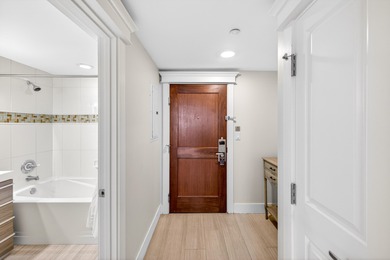 Located in Lasata at Sandestin, this charming ground-floor on Sandestin Golf and Beach Resort - Raven in Florida - for sale on GolfHomes.com, golf home, golf lot