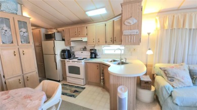 WELL KEPT CHARIOT MOBILE HOME IN ACTIVE 55+ COMMUNITY! One on River Run Golf Links in Florida - for sale on GolfHomes.com, golf home, golf lot