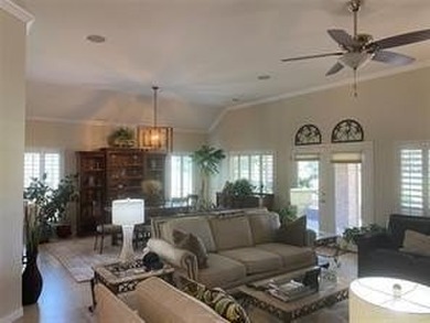 What a view you have of the beautiful golf course from inside or on Wildhorse Golf Club of Robson Ranch in Texas - for sale on GolfHomes.com, golf home, golf lot