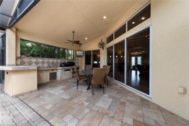 Step inside to this Rarely available Toll Brothers St. Lawrence on Estero Country Club in Florida - for sale on GolfHomes.com, golf home, golf lot