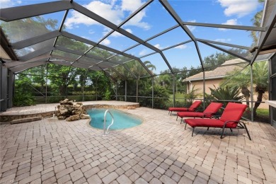 Step inside to this Rarely available Toll Brothers St. Lawrence on Estero Country Club in Florida - for sale on GolfHomes.com, golf home, golf lot