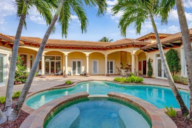 Very Desirable Courtyard Pool Home w/3 Bedrooms, 3.5 Bath on Palm Beach Polo and Country Club in Florida - for sale on GolfHomes.com, golf home, golf lot