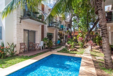 Immerse yourself in the allure of Playa del Carmen with this on Playacar Spa and Golf Club in  - for sale on GolfHomes.com, golf home, golf lot