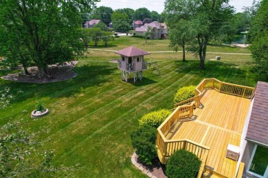 NEW CARPET, FRESHLY PAINTED, NEW DECK!  Welcome to this on Valparaiso Country Club in Indiana - for sale on GolfHomes.com, golf home, golf lot