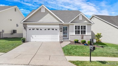 Enjoy effortless living in this beautifully designed detached on Golf Club of Wentzville in Missouri - for sale on GolfHomes.com, golf home, golf lot