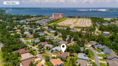 This one level Panama City Beach Florida home is nestled in on Bay Point Resort Golf Club in Florida - for sale on GolfHomes.com, golf home, golf lot