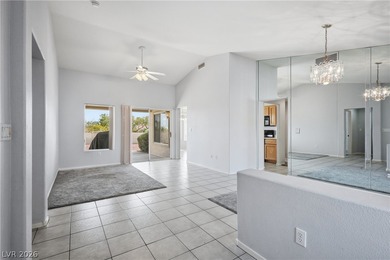 VIEWS of city, strip and mountains. Private, large elevated lot on Highland Falls Golf Club in Nevada - for sale on GolfHomes.com, golf home, golf lot