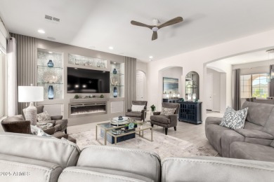 This stunning Journey model is filled with thoughtful upgrades on Copper Canyon Golf Club in Arizona - for sale on GolfHomes.com, golf home, golf lot