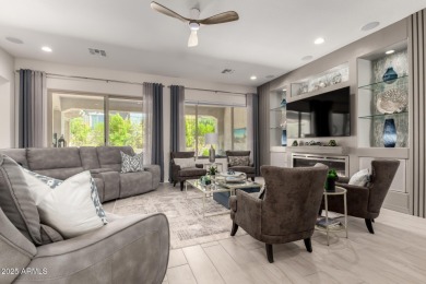 This stunning Journey model is filled with thoughtful upgrades on Copper Canyon Golf Club in Arizona - for sale on GolfHomes.com, golf home, golf lot