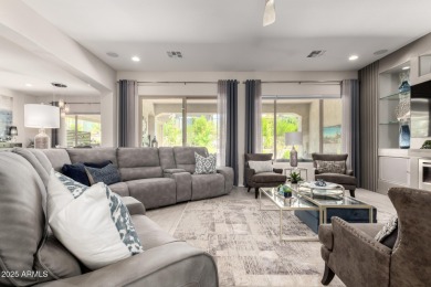 This stunning Journey model is filled with thoughtful upgrades on Copper Canyon Golf Club in Arizona - for sale on GolfHomes.com, golf home, golf lot