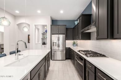 This stunning Journey model is filled with thoughtful upgrades on Copper Canyon Golf Club in Arizona - for sale on GolfHomes.com, golf home, golf lot