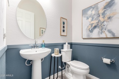 This stunning Journey model is filled with thoughtful upgrades on Copper Canyon Golf Club in Arizona - for sale on GolfHomes.com, golf home, golf lot