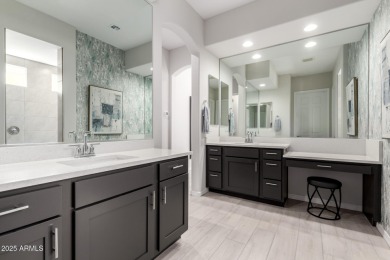 This stunning Journey model is filled with thoughtful upgrades on Copper Canyon Golf Club in Arizona - for sale on GolfHomes.com, golf home, golf lot