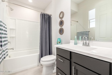 This stunning Journey model is filled with thoughtful upgrades on Copper Canyon Golf Club in Arizona - for sale on GolfHomes.com, golf home, golf lot