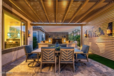 This stunning Journey model is filled with thoughtful upgrades on Copper Canyon Golf Club in Arizona - for sale on GolfHomes.com, golf home, golf lot