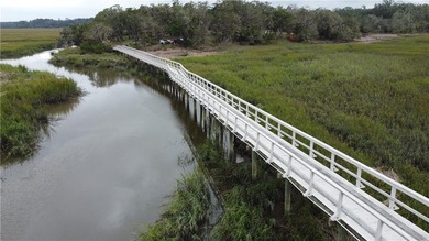 Paved roads, signage, boat storage, boat dock, 2 swimming pools on Sapelo Hammock Golf Club in Georgia - for sale on GolfHomes.com, golf home, golf lot
