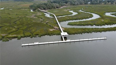 Paved roads, signage, boat storage, boat dock, 2 swimming pools on Sapelo Hammock Golf Club in Georgia - for sale on GolfHomes.com, golf home, golf lot