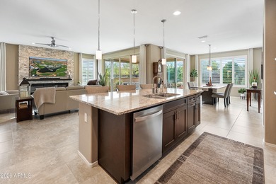 Set on a premium view lot backing to open space w/sweeping on Copper Canyon Golf Club in Arizona - for sale on GolfHomes.com, golf home, golf lot