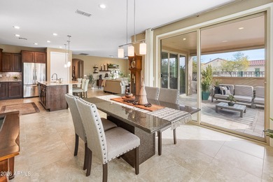 Set on a premium view lot backing to open space w/sweeping on Copper Canyon Golf Club in Arizona - for sale on GolfHomes.com, golf home, golf lot