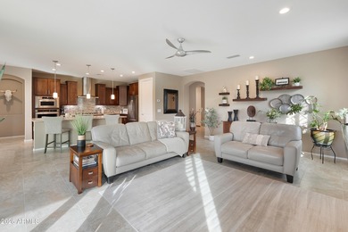 Set on a premium view lot backing to open space w/sweeping on Copper Canyon Golf Club in Arizona - for sale on GolfHomes.com, golf home, golf lot