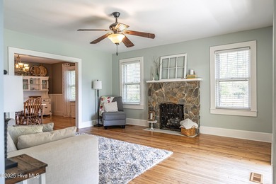 Look at this charming historic home with modern updates on an on Whispering Woods in North Carolina - for sale on GolfHomes.com, golf home, golf lot