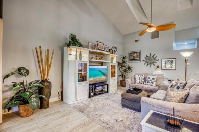 Just steps from the pool, this beautifully maintained 2-bedroom on PGA National Golf Club in Florida - for sale on GolfHomes.com, golf home, golf lot