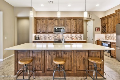 This barely-lived-in Lago villa offers extra square footage and on Saddlebrooke Ranch Golf Club in Arizona - for sale on GolfHomes.com, golf home, golf lot