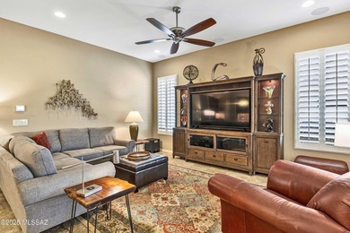 This barely-lived-in Lago villa offers extra square footage and on Saddlebrooke Ranch Golf Club in Arizona - for sale on GolfHomes.com, golf home, golf lot