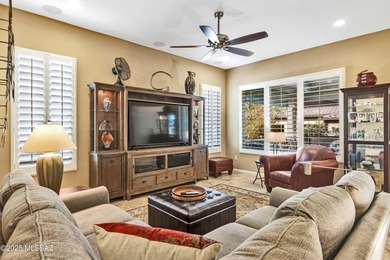 This barely-lived-in Lago villa offers extra square footage and on Saddlebrooke Ranch Golf Club in Arizona - for sale on GolfHomes.com, golf home, golf lot