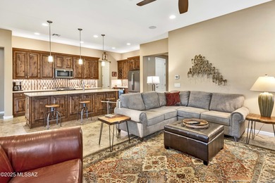 This barely-lived-in Lago villa offers extra square footage and on Saddlebrooke Ranch Golf Club in Arizona - for sale on GolfHomes.com, golf home, golf lot