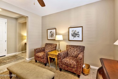 This barely-lived-in Lago villa offers extra square footage and on Saddlebrooke Ranch Golf Club in Arizona - for sale on GolfHomes.com, golf home, golf lot